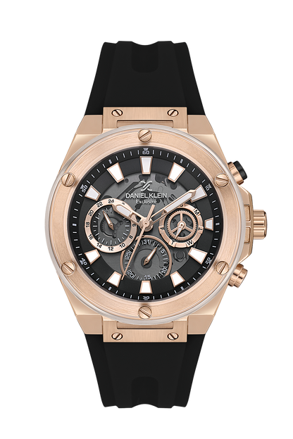 Elegant Black Dial Analog Watches for men&