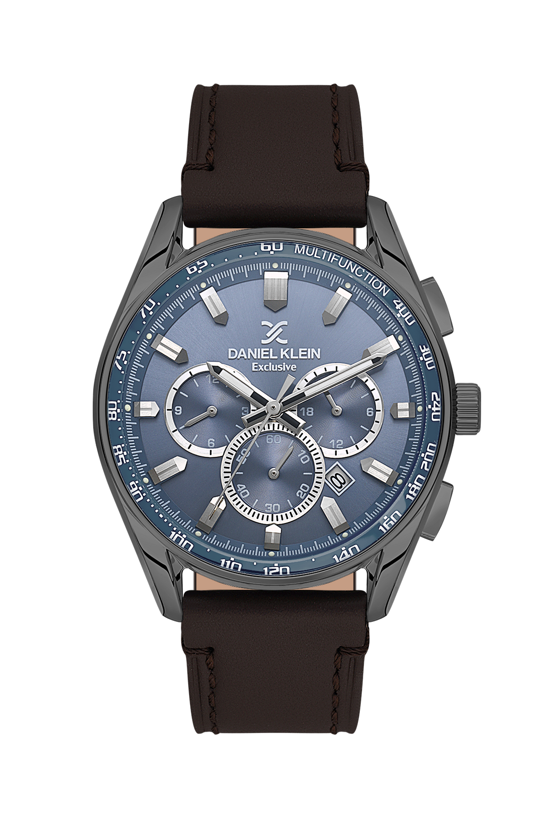 Unique &amp; Trendy Blue Dial Analog Watches with Leather Strap