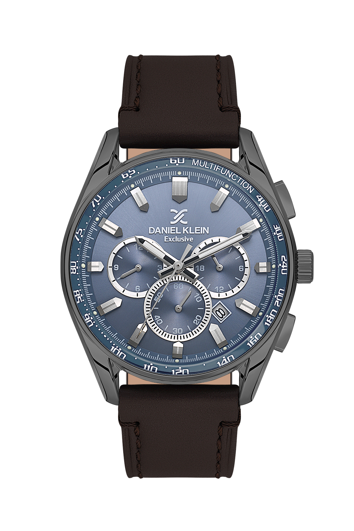 Unique &amp; Trendy Blue Dial Analog Watches with Leather Strap