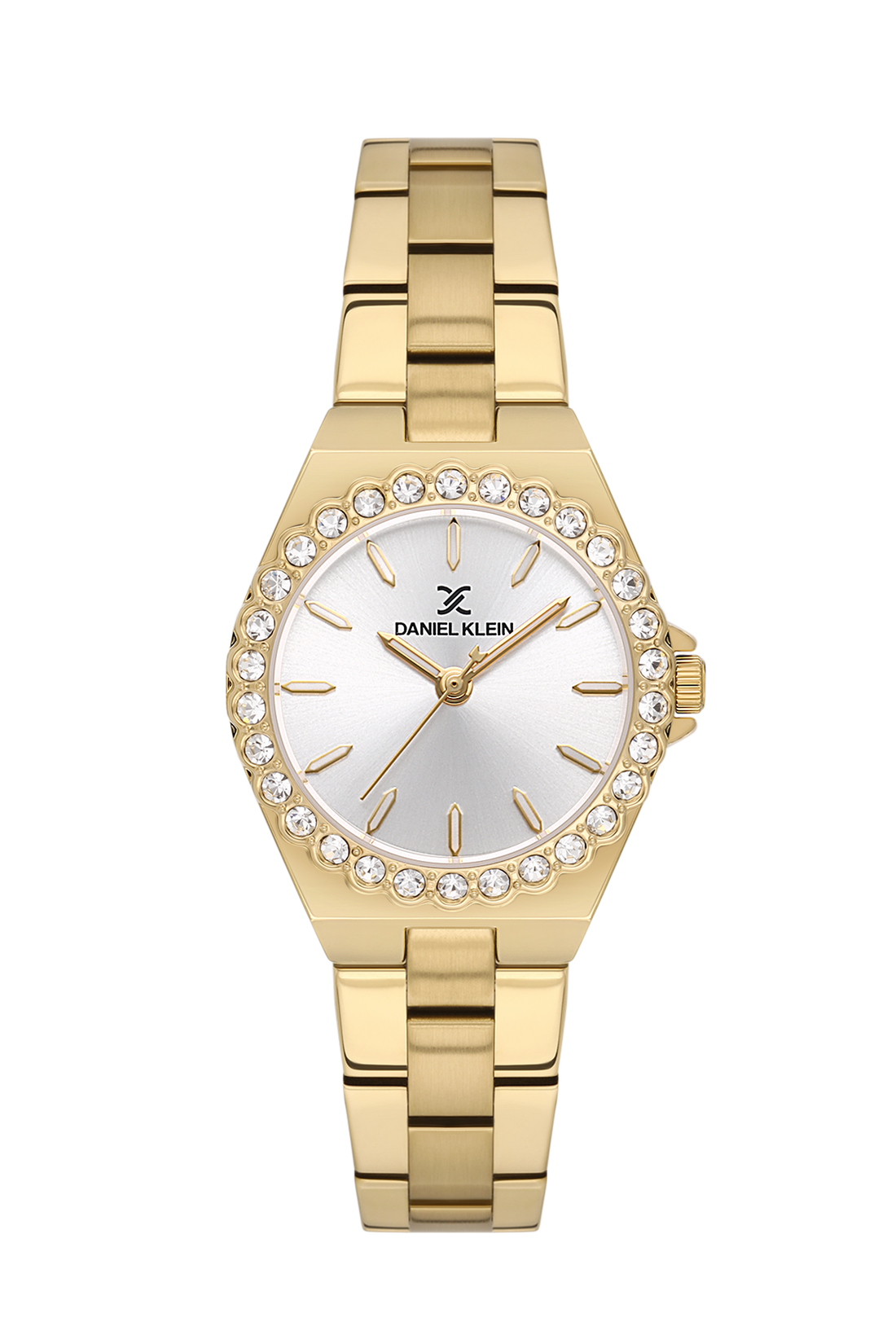 Classic Round Silver Dial Analog women&