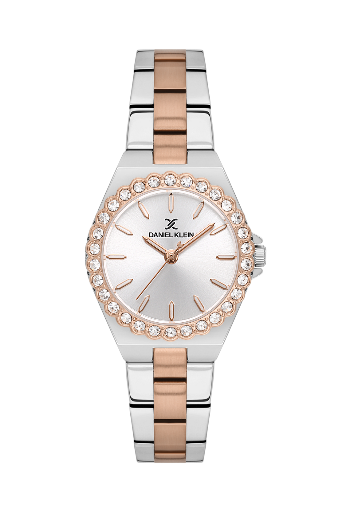 Unique Round Silver Dial Analog women&