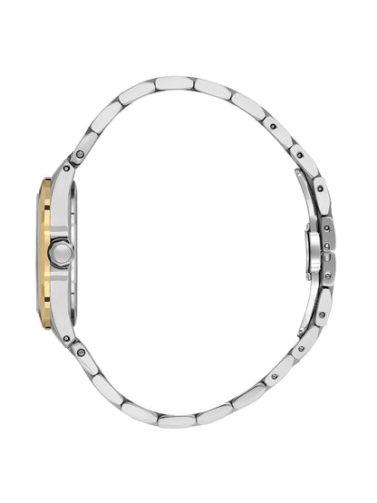 Daniel Klein Women Round Dial &amp; Stainless Steel Straps Analogue Watch DK.1.13938-5