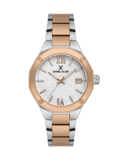 Daniel Klein Women Stainless Steel Bracelet Style Straps Analogue Watch DK.1.13938-6