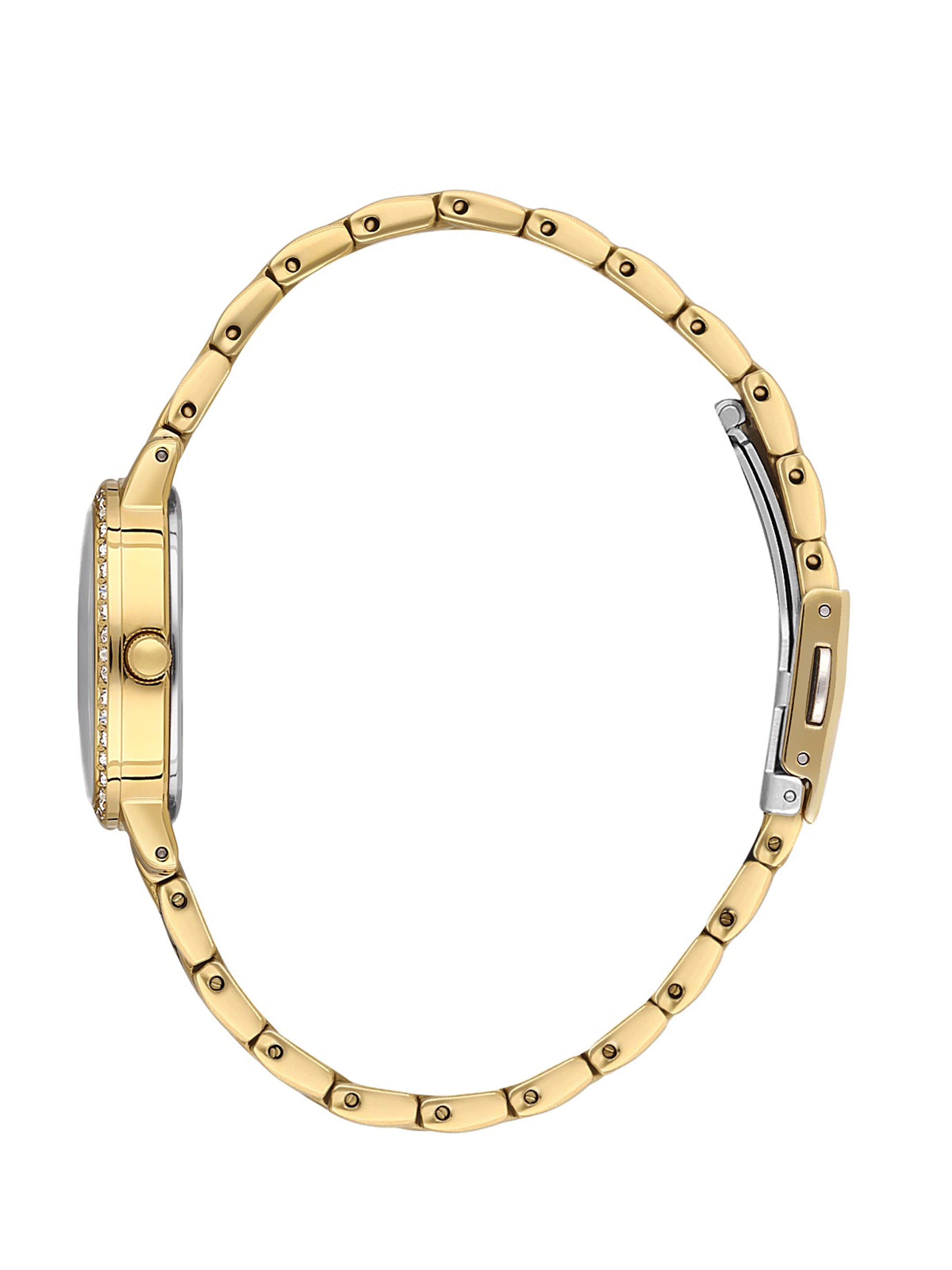 Daniel Klein Women Embellished Dial &amp; Stainless Steel Straps Analogue Watch DK.1.13942-2
