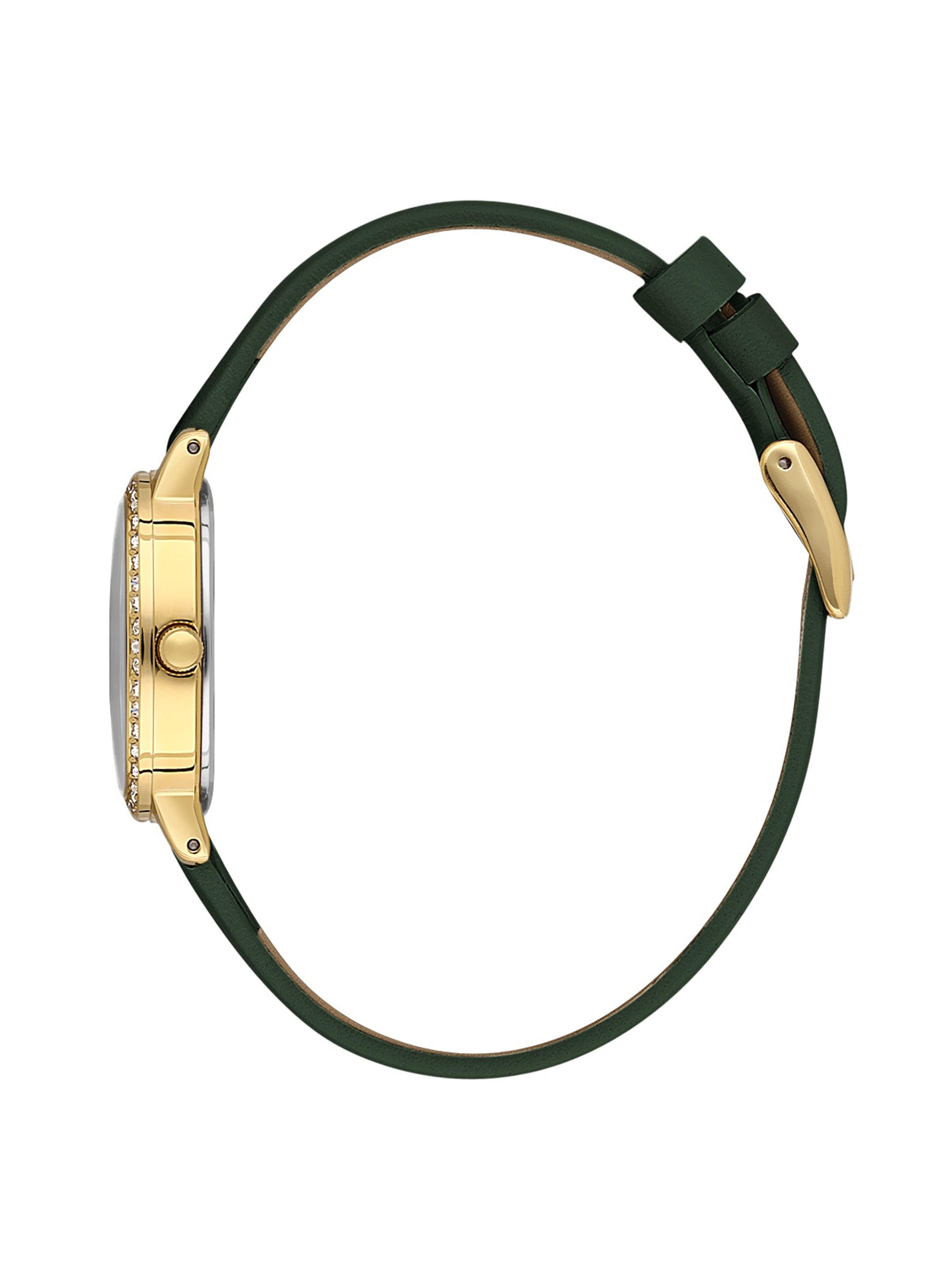 Daniel Klein Women Embellished Dial &amp; Leather Straps Analogue Watch DK.1.13943-4