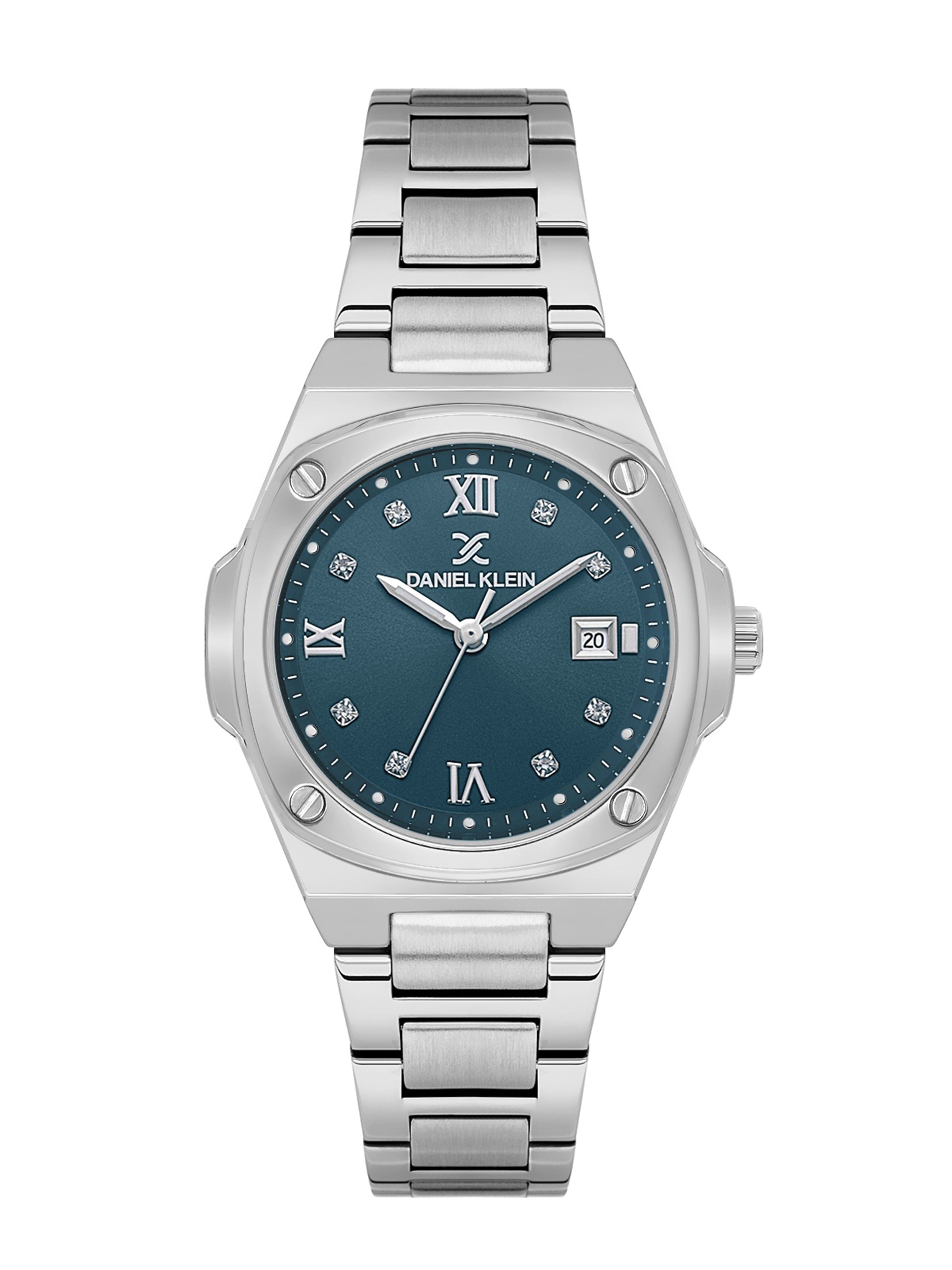 Daniel Klein Women Dial &amp; Stainless Steel Bracelet Style Analogue Watch DK.1.13947-2