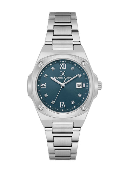 Daniel Klein Women Dial &amp; Stainless Steel Bracelet Style Analogue Watch DK.1.13947-2