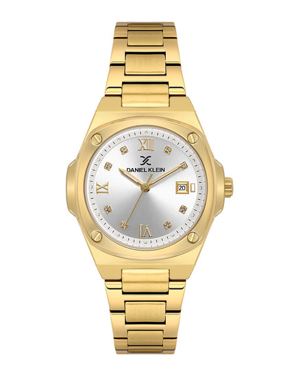 Daniel Klein premium lady Women Dial &amp; Stainless Steel Straps Analogue Watch DK.1.13947-3