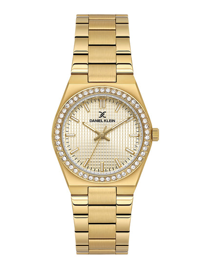 Daniel Klein Women Stainless Steel Bracelet Style Straps Analogue Watch DK.1.13949-2