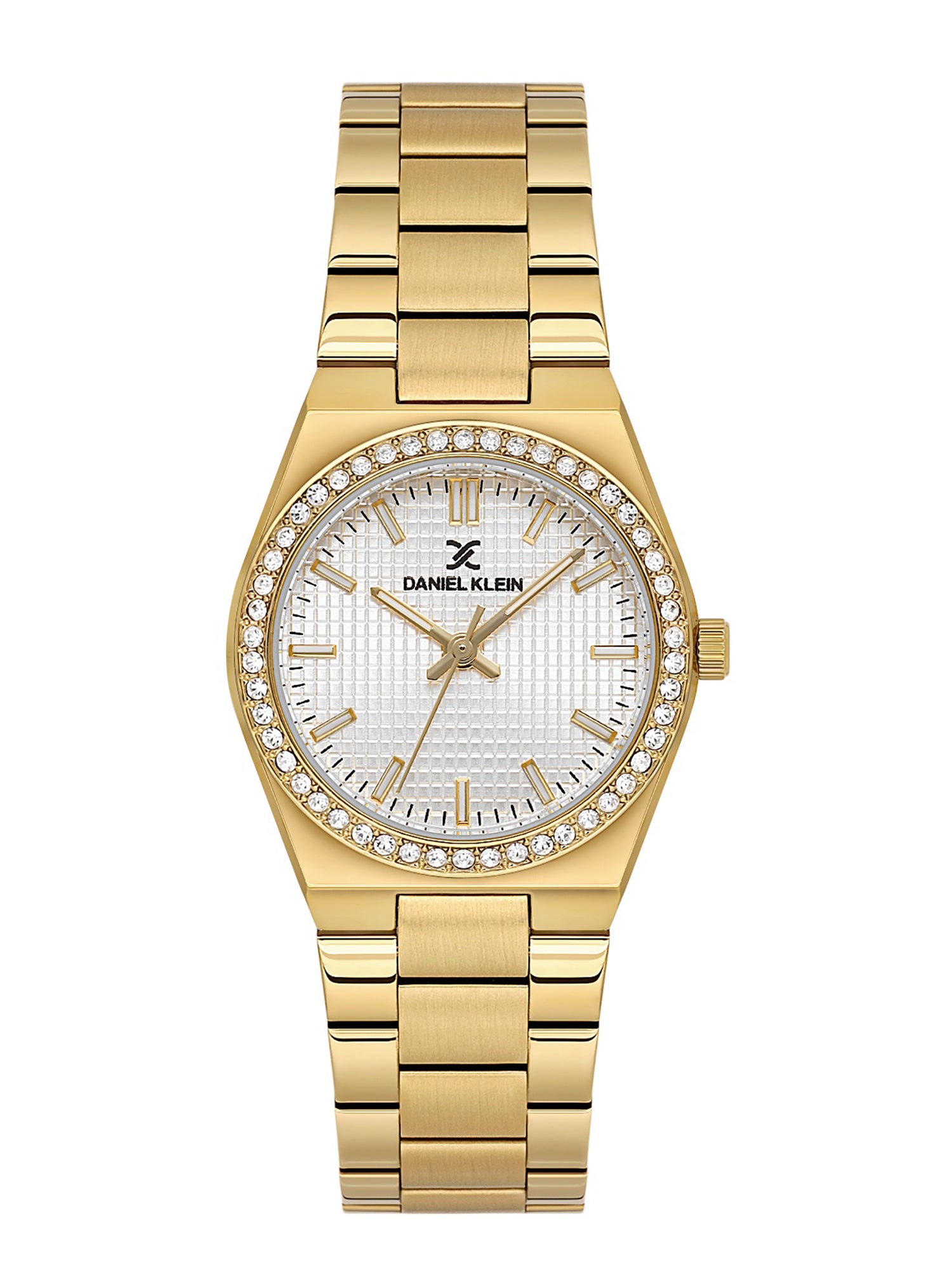 Daniel Klein Women Dial &amp; Stainless Steel Straps Analogue Watch DK.1.13949-3