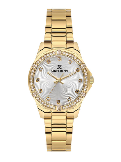 Daniel Klein Women Stainless Steel Bracelet Style Straps Analogue Watch DK.1.13951-2