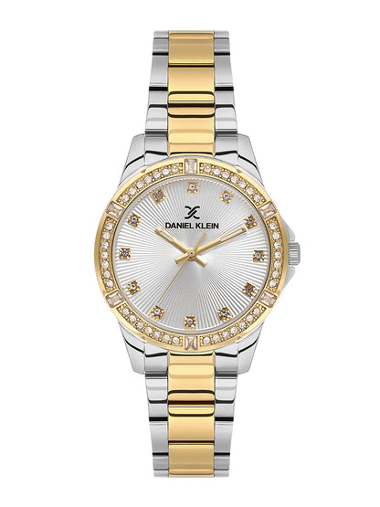 Daniel Klein Women Stainless Steel Bracelet Style Straps Analogue Watch DK.1.13951-4