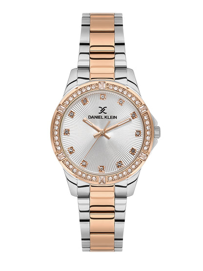 Daniel Klein Women Stainless Steel Bracelet Style Straps Analogue Watch DK.1.13951-6