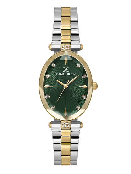 Daniel Klein Premium Lady Women Dial &amp; Stainless Steel Style Straps Watch DK.1.13954-4