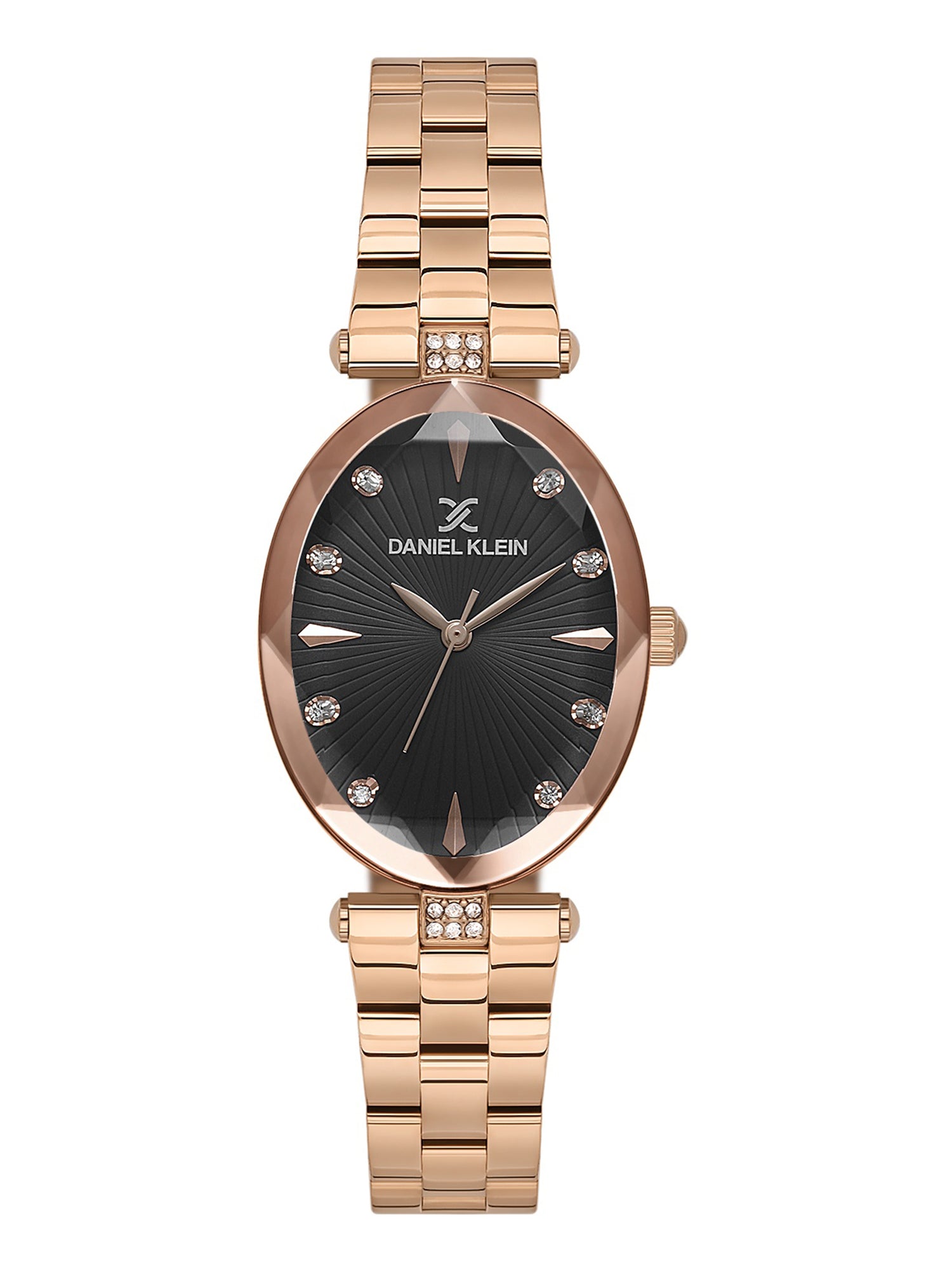 Daniel Klein Women Embellished Bracelet Style Straps Analogue Watch DK.1.13954-5