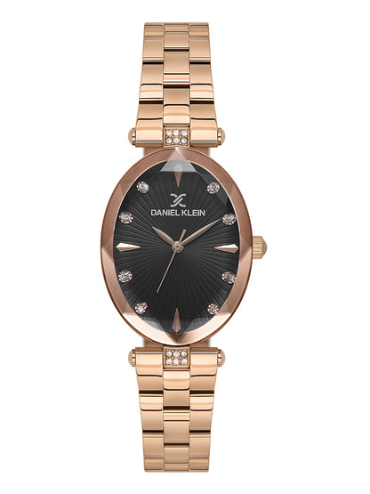 Daniel Klein Women Embellished Bracelet Style Straps Analogue Watch DK.1.13954-5