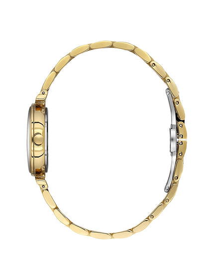 Daniel Klein Women Embellished Stainless Steel Bracelet Style Analogue Watch DK.1.13958-2