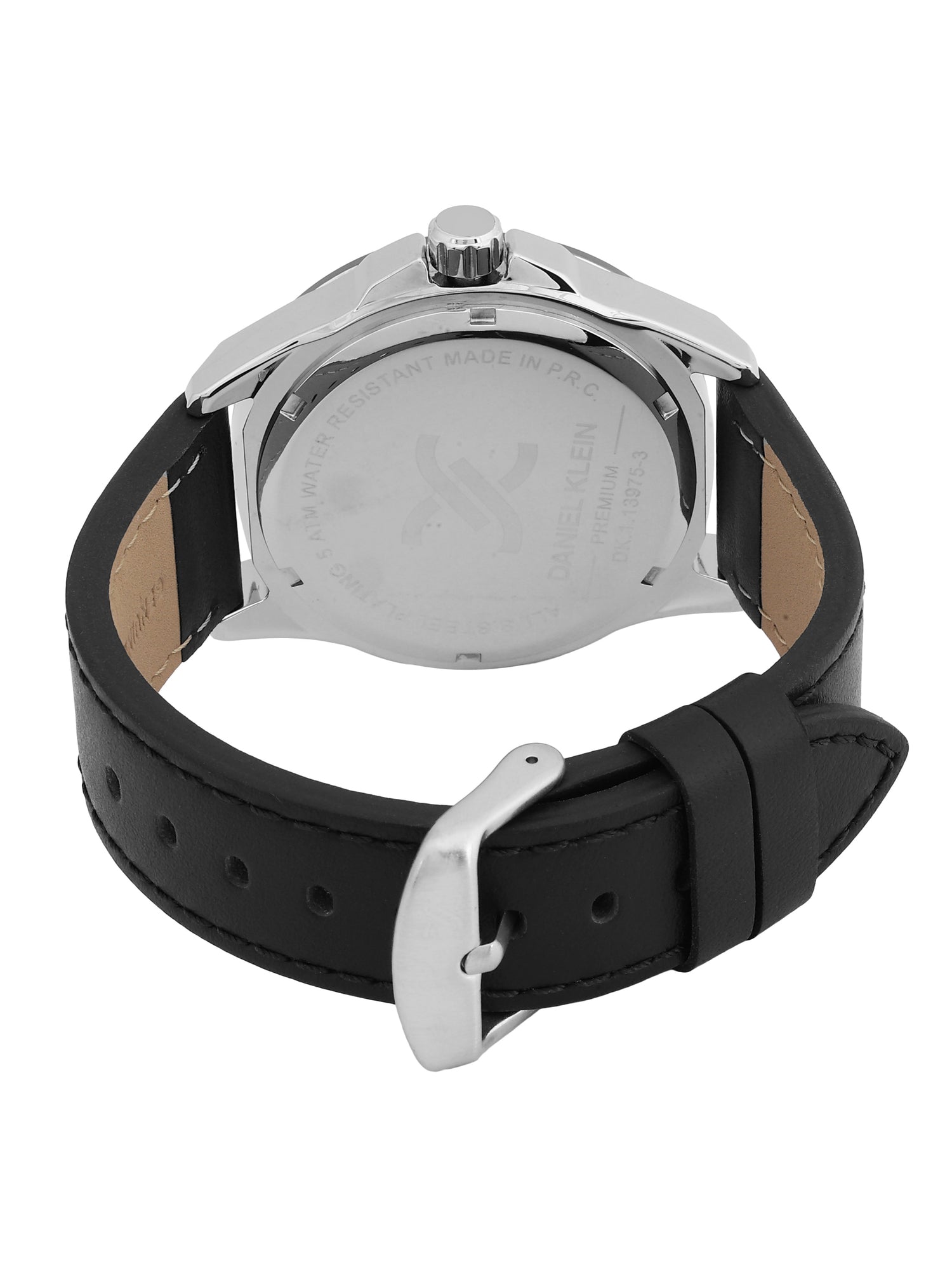 Daniel Klein Men Dial &amp; Leather Straps Analogue Watch DK.1.13975-3