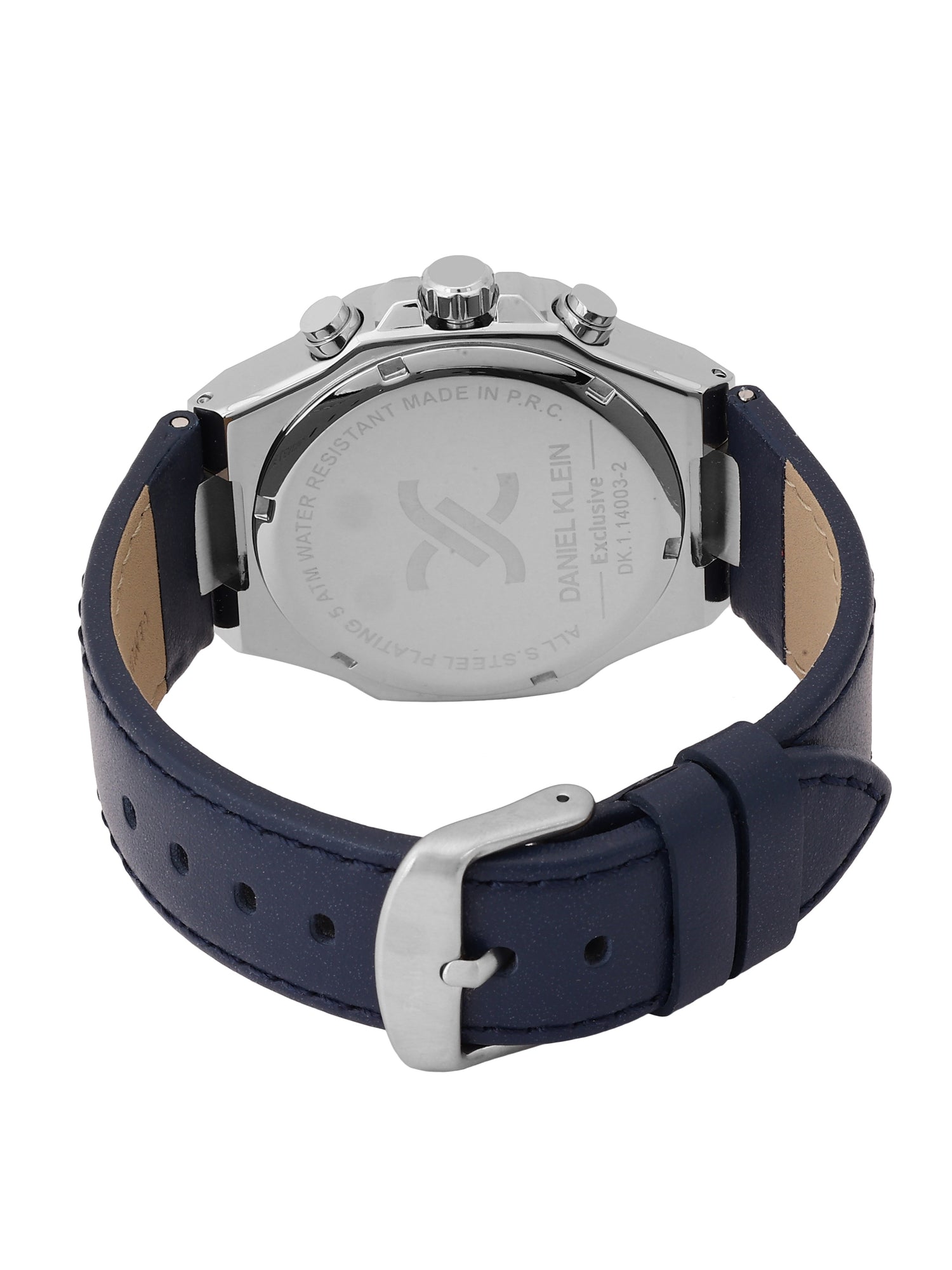 Daniel Klein Exclusive Unisex Dial &amp; Leather Straps Analogue Watch DK.1.14003-2
