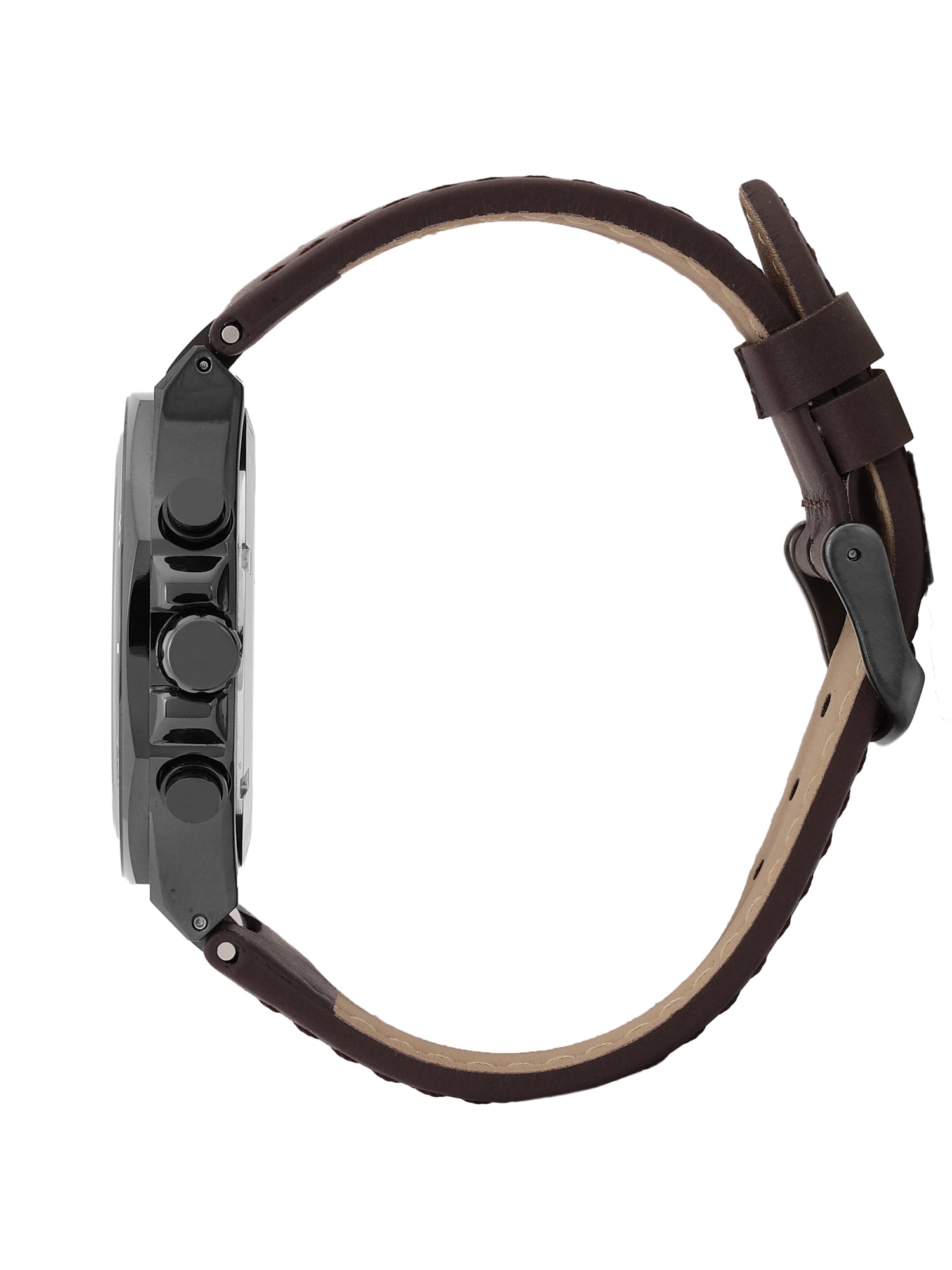 Daniel Klein Exclusive Unisex Dial &amp; Leather Straps Analogue Watch DK.1.14003-4