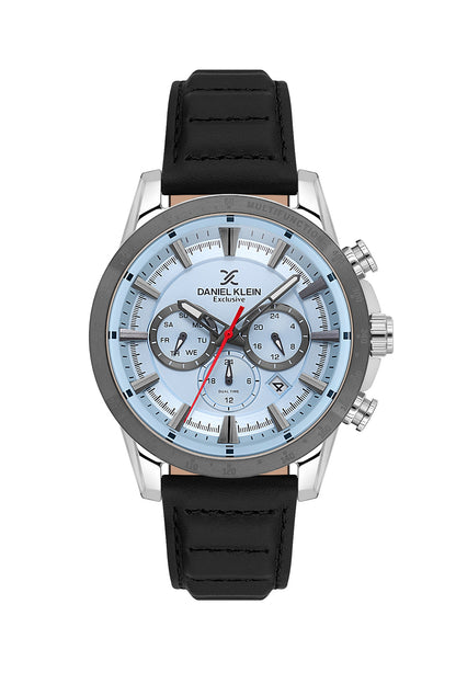 Daniel Klein Exclusive Unisex Dial &amp; Leather Straps Analogue Watch DK.1.14006-2