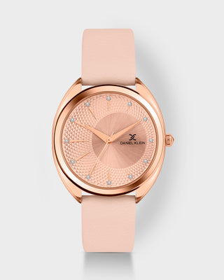 Blush Soft Leather Band Women Premium Watch