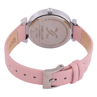 Pink Minimal Strap with Bow Shape Lug Women Premium Watch