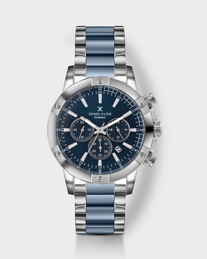 Blue Dial Exclusive Men Watch