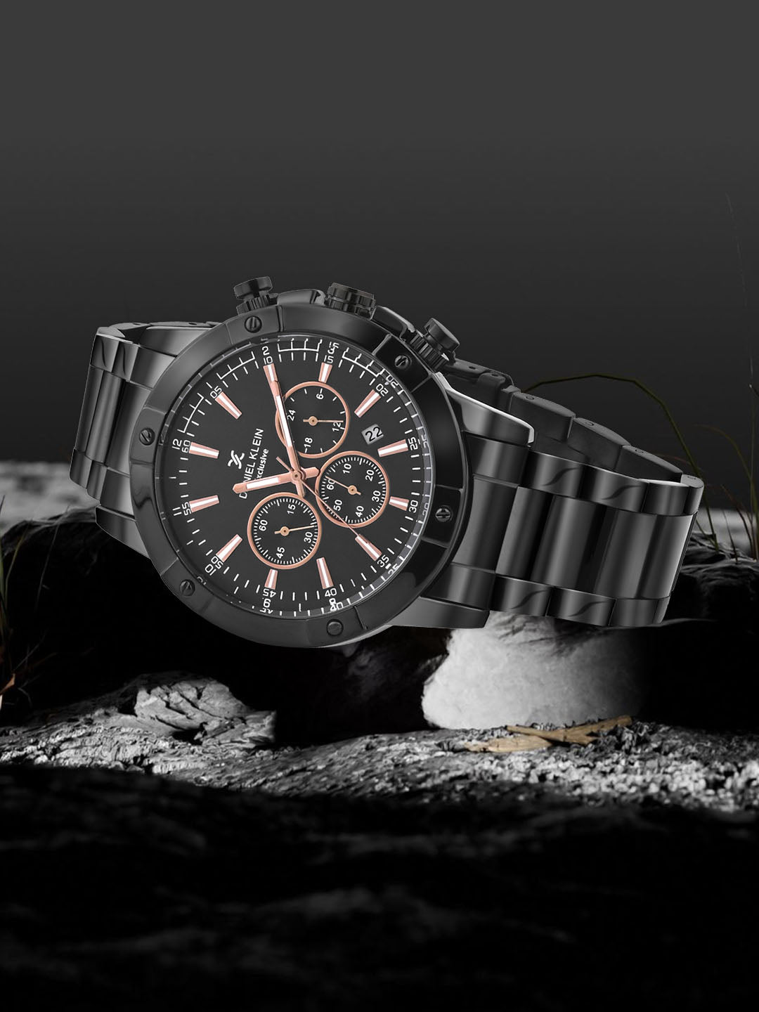 Black Dial Exclusive Men Watch