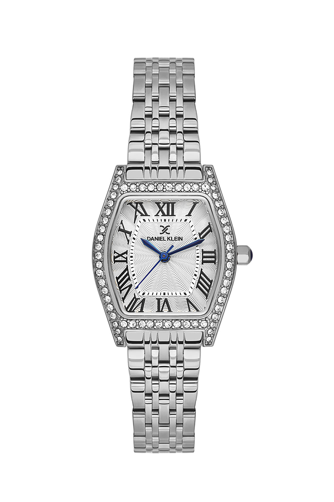 Daniel Klein Silver Dial Silver Strap Women’s Analog Watch DK.1.14106-1