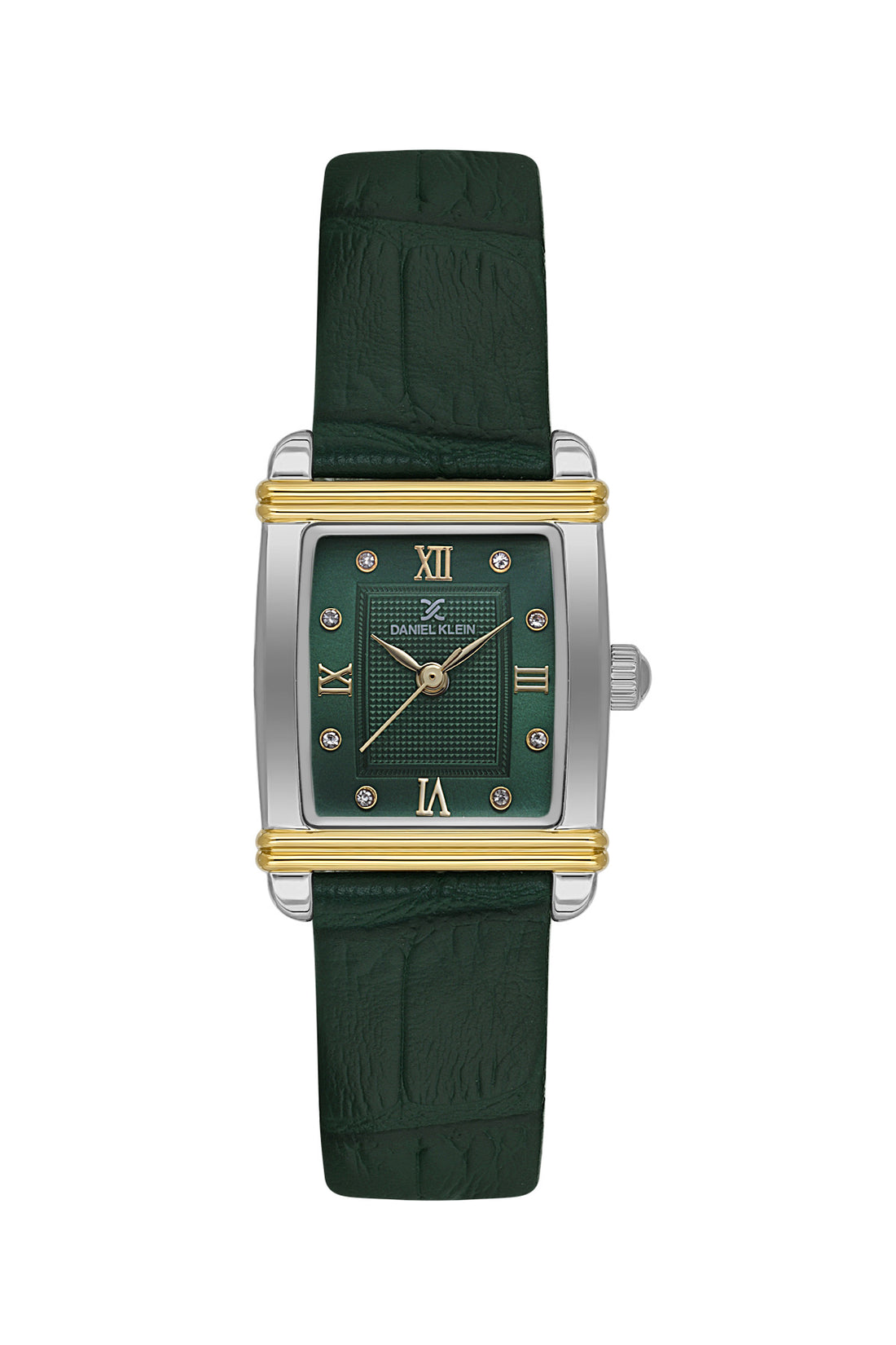 Daniel Klein Green Dial Green Strap Women’s Analog Watch DK.1.14116-4
