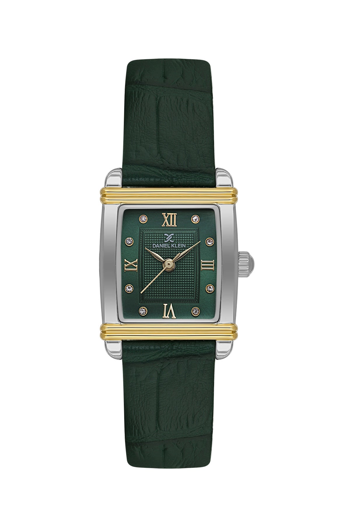 Daniel Klein Green Dial Green Strap Women’s Analog Watch DK.1.14116-4