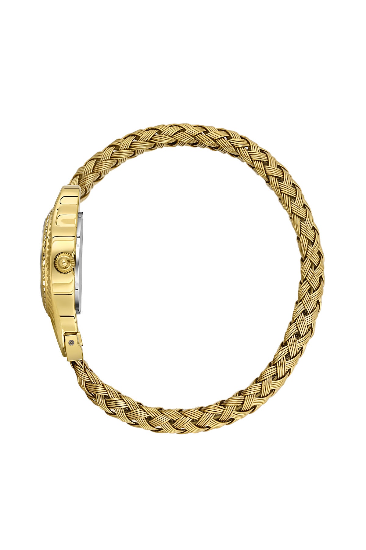 Daniel Klein Gold Dial Gold Strap Women’s Analog Watch DK.1.14121-2