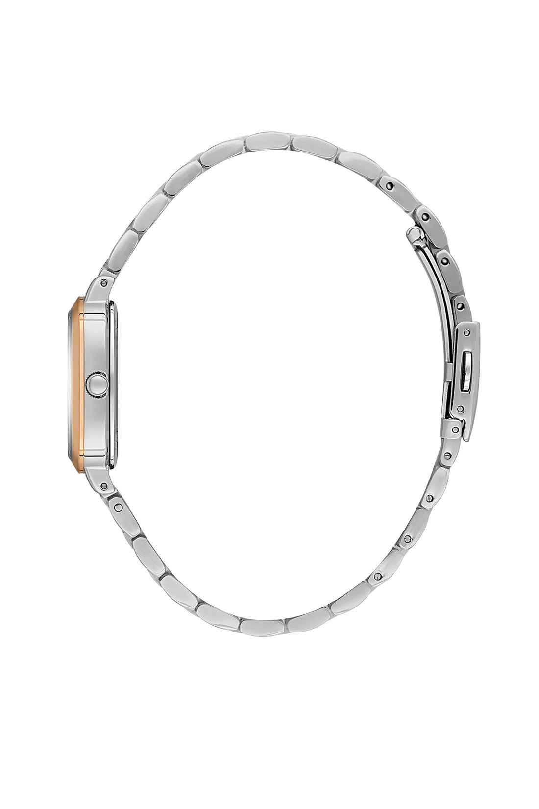 Daniel Klein Silver Dial Two-Tone Women’s Analog Watch DK.1.14127-6