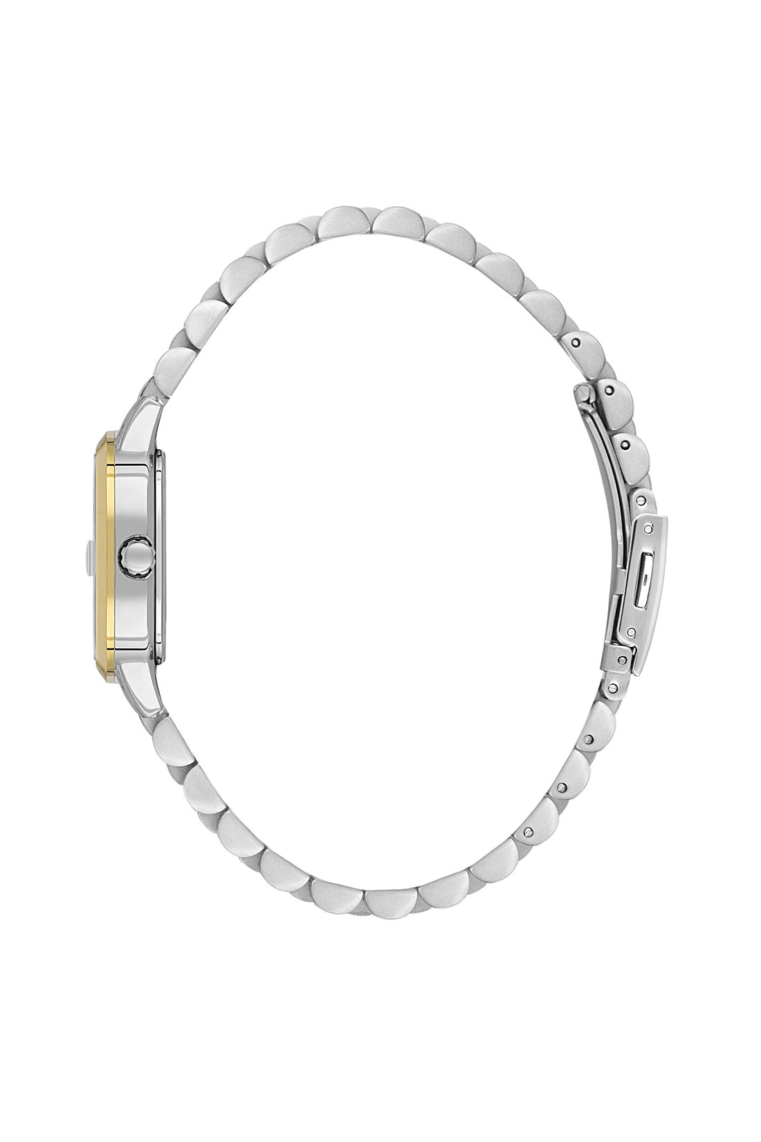 Daniel Klein Dark Green Dial Two-Tone Women’s Analog Watch DK.1.14129-5