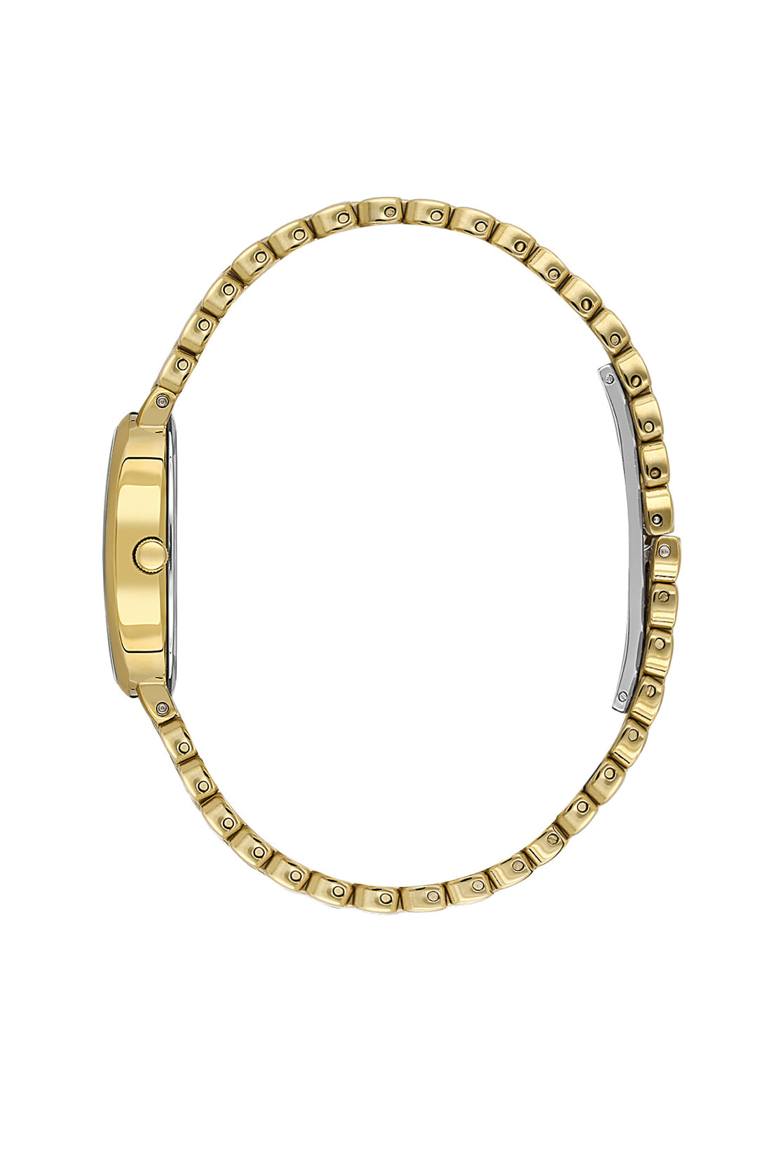 Daniel Klein Light Champagne Dial Gold-Tone Women’s Analog Watch DK.1.14130-2