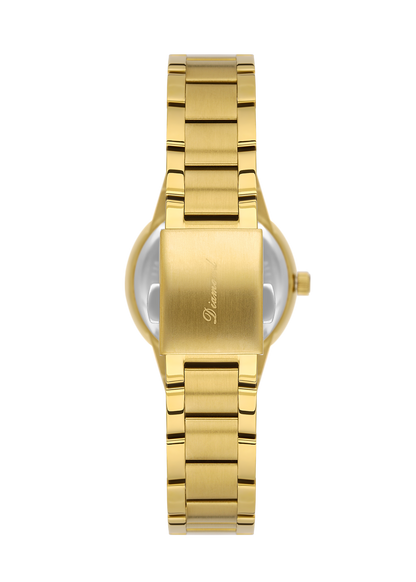 Daniel Klein Light Champagne Dial Gold Women’s Analog Watch DK.1.14136-2
