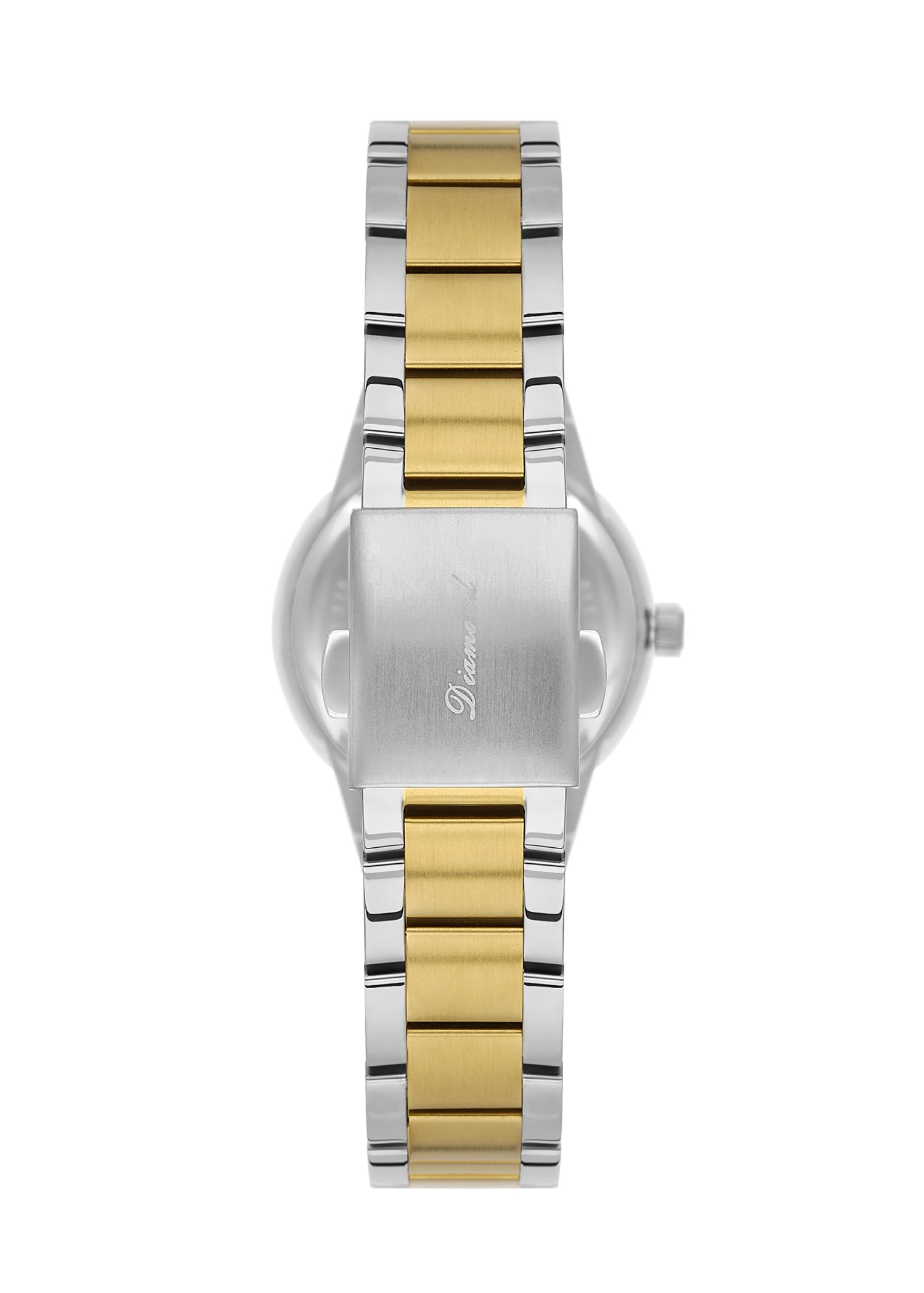 Daniel Klein Dark Green Dial Dual-Tone Women’s Analog Watch DK.1.14136-4