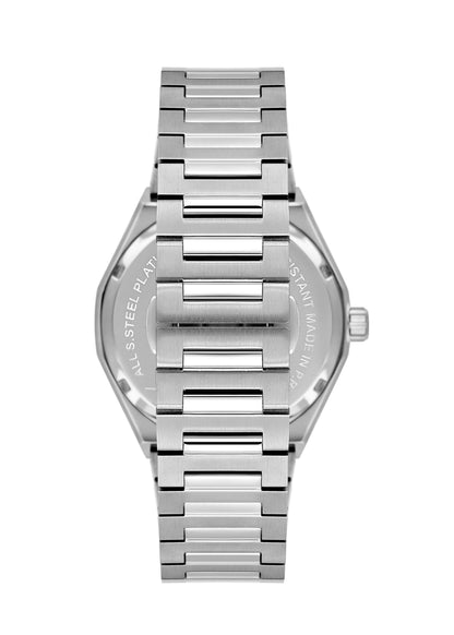 Daniel Klein D.Brown Dial Silver Strap Men’s Analog Watch DK.1.14150-4