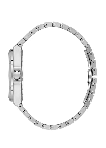 Daniel Klein Green Dial Silver Strap Men’s Analog Watch DK.1.14150-5