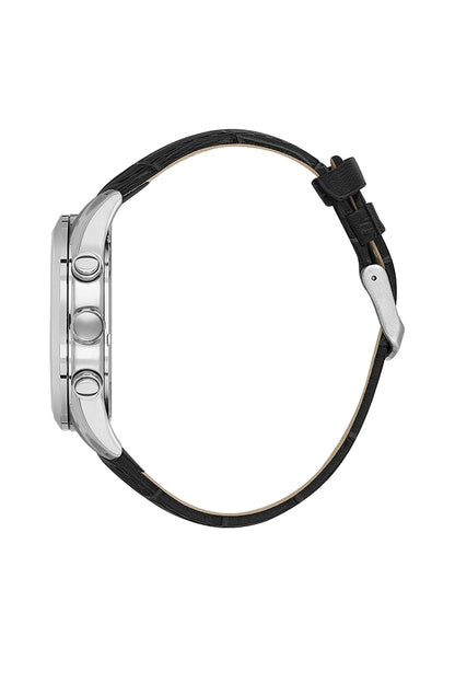 Daniel Klein Exclusive Gun Black Dial Black Strap Men’s Analog Watch DK.1.14212-2