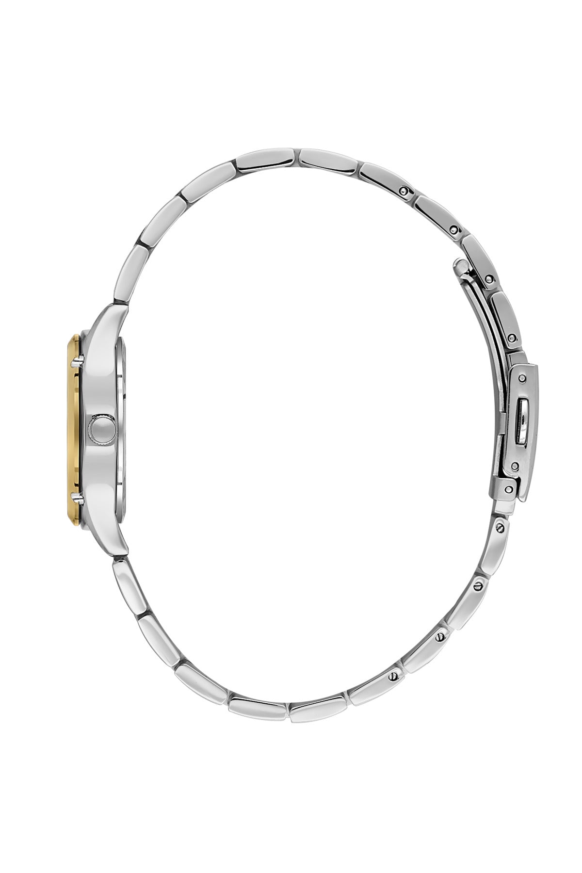 Daniel Klein Silver Dial Two-Tone Women’s Analog Watch DK.1.14271-3