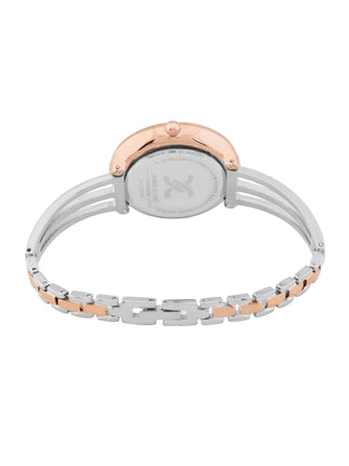 Rose silver watch for women- DK.1.14290-2