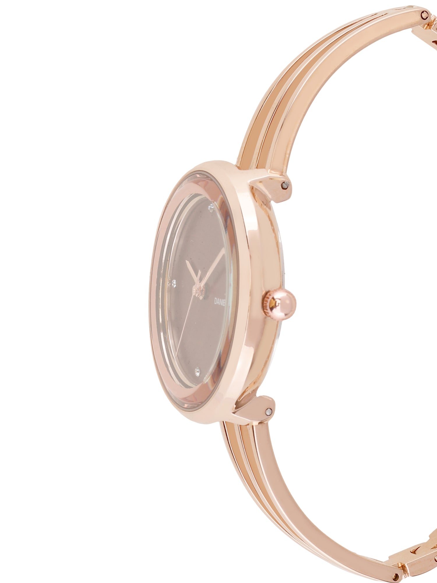 Mint green round shape watch for women- DK.1.14290-3