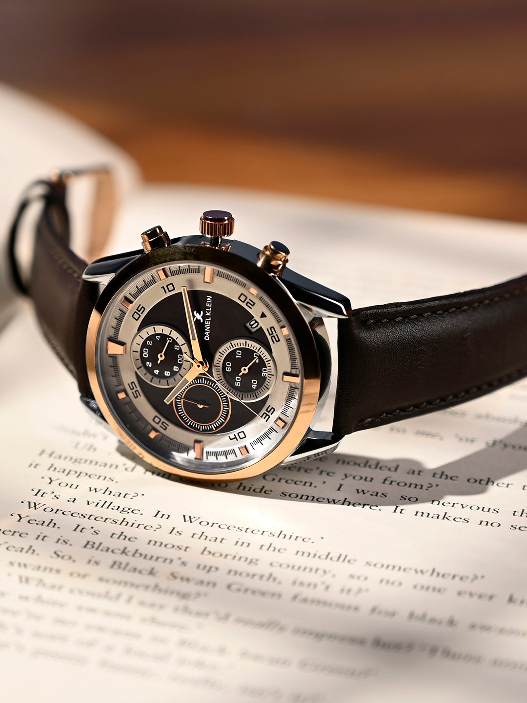 Silver Dial elegent Watch - DK.1.14291-1