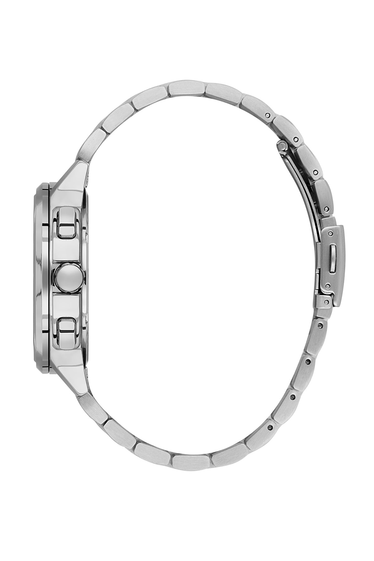 Men Silver Dial Silver Chronograph Analogue Watch