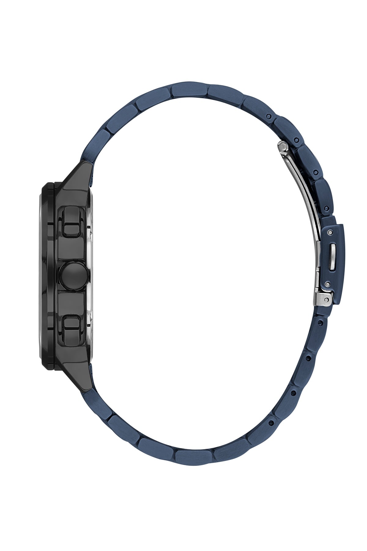 Men Blue Dial Blue Chronograph Analogue Watch