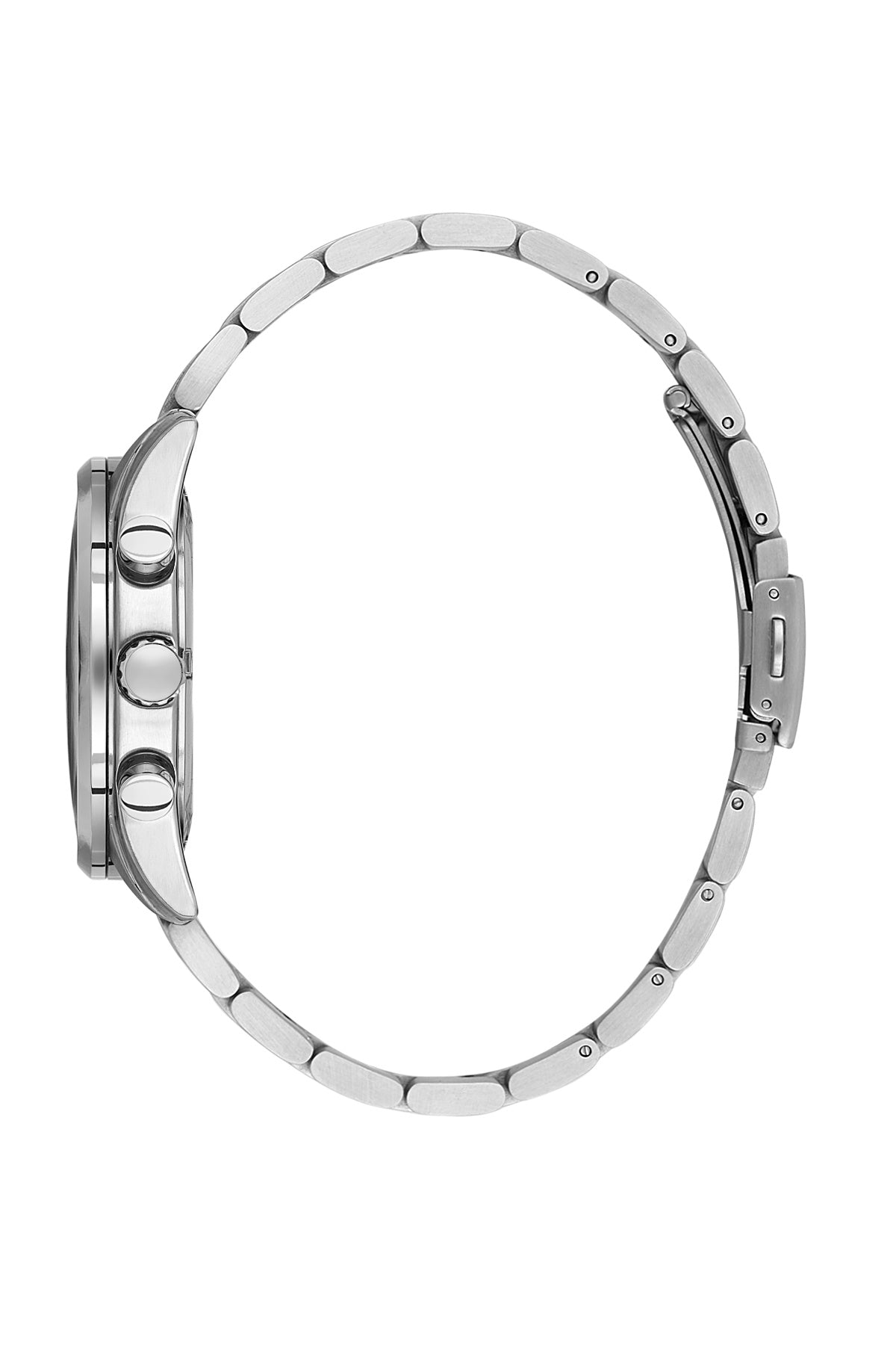 Men Silver Dial Silver Chronograph Analogue Watch