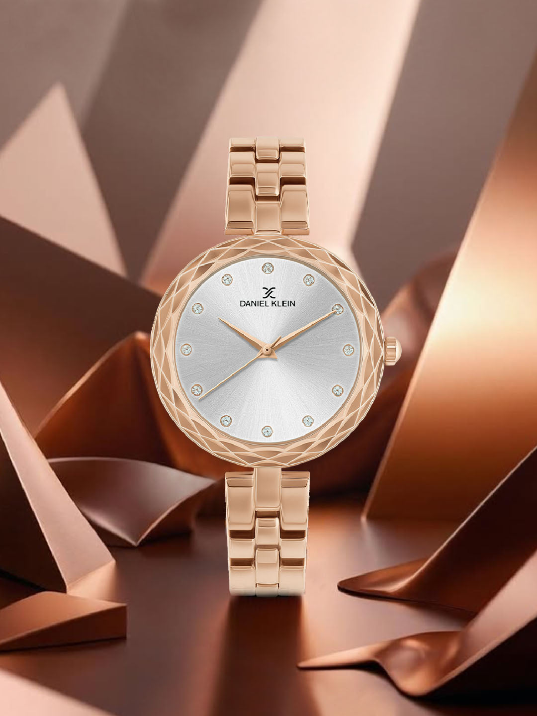 Daniel Klein Women Dial &amp; Stainless Steel Straps Analogue Watch DK.20.10004-1