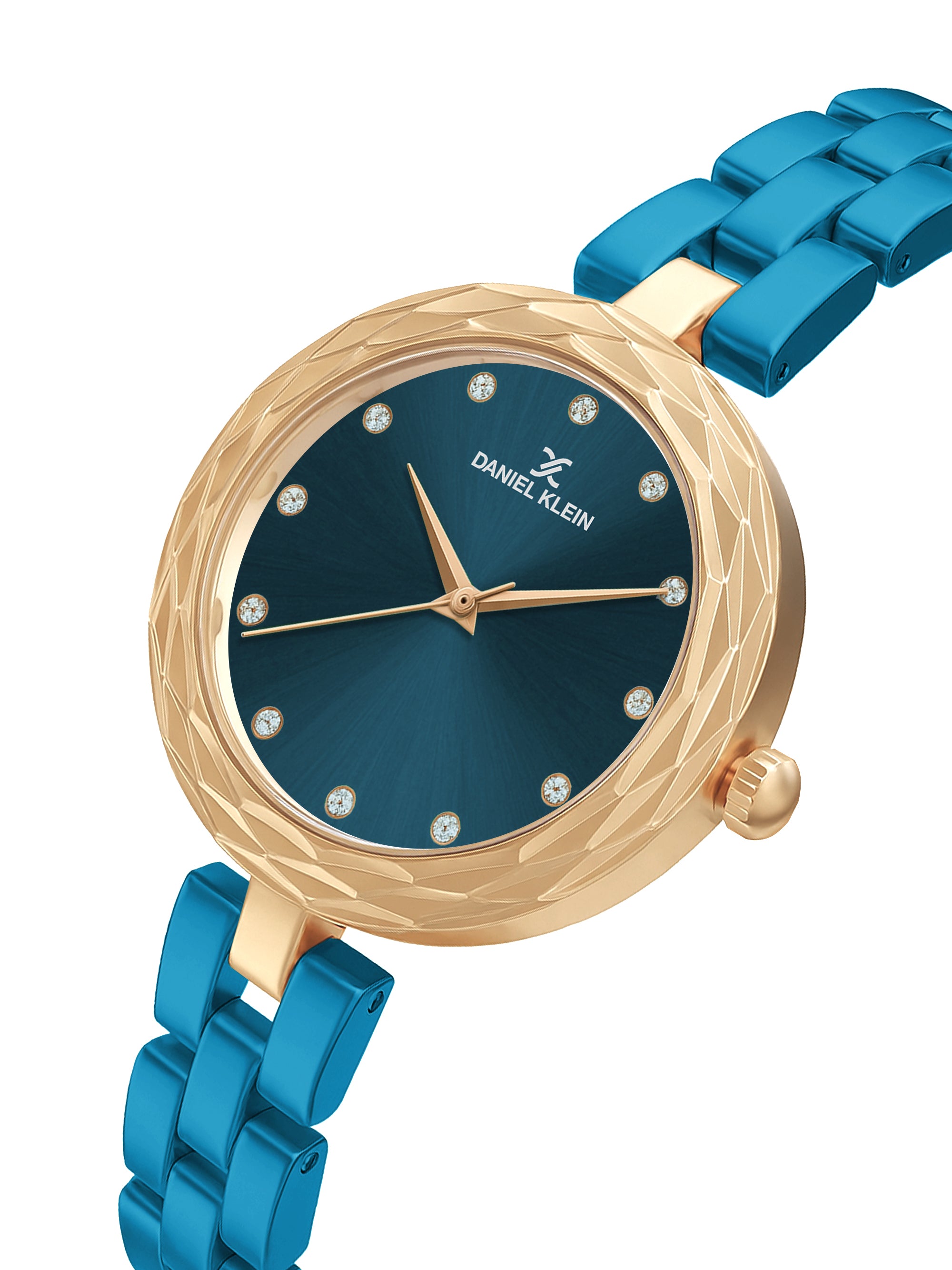 Daniel Klein Women Dial &amp; Stainless Steel Bracelet Style Straps Analogue Watch DK.20.10004-5